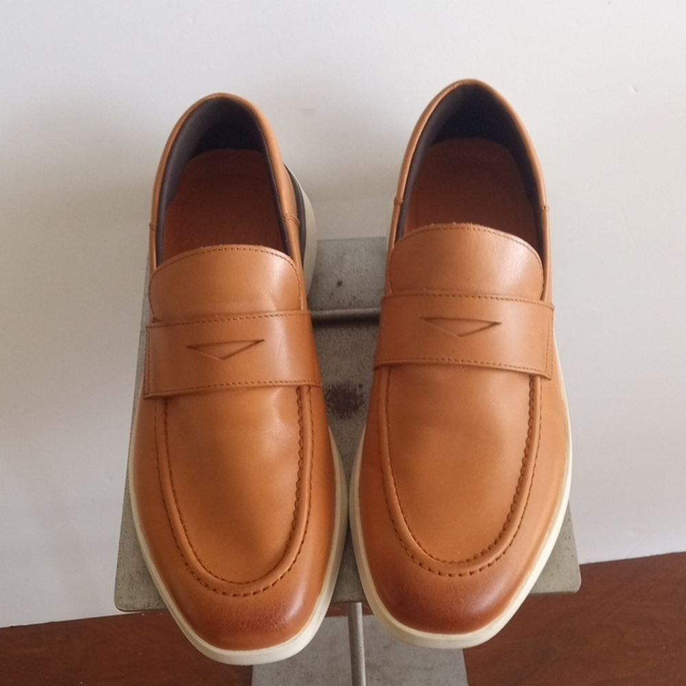 Men's Tan Loafers Wolf And shepherd